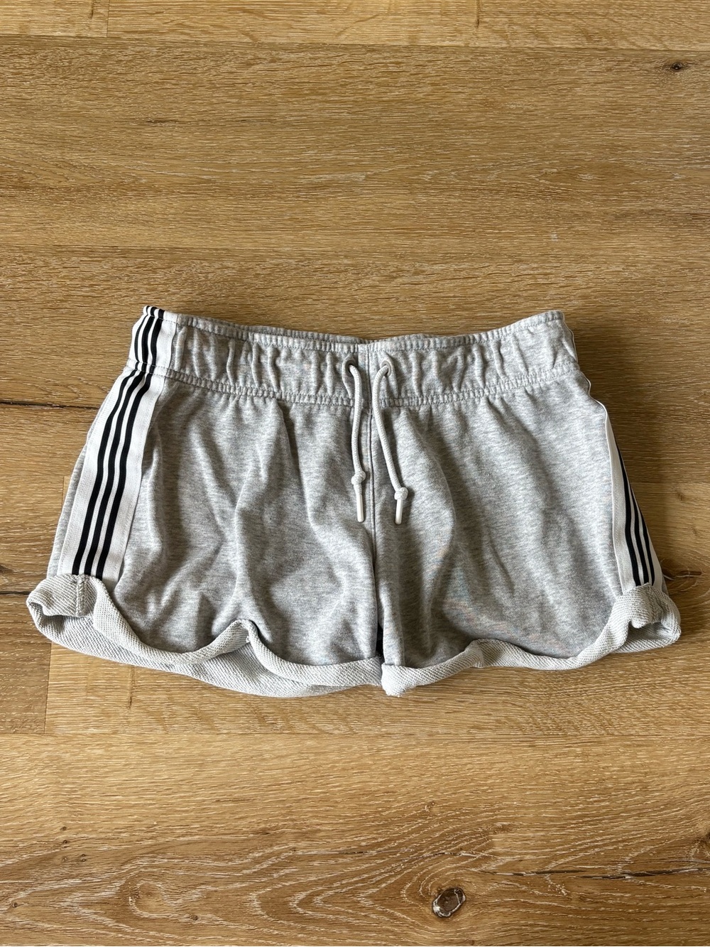 Adidas Light Grey Sweat Shorts